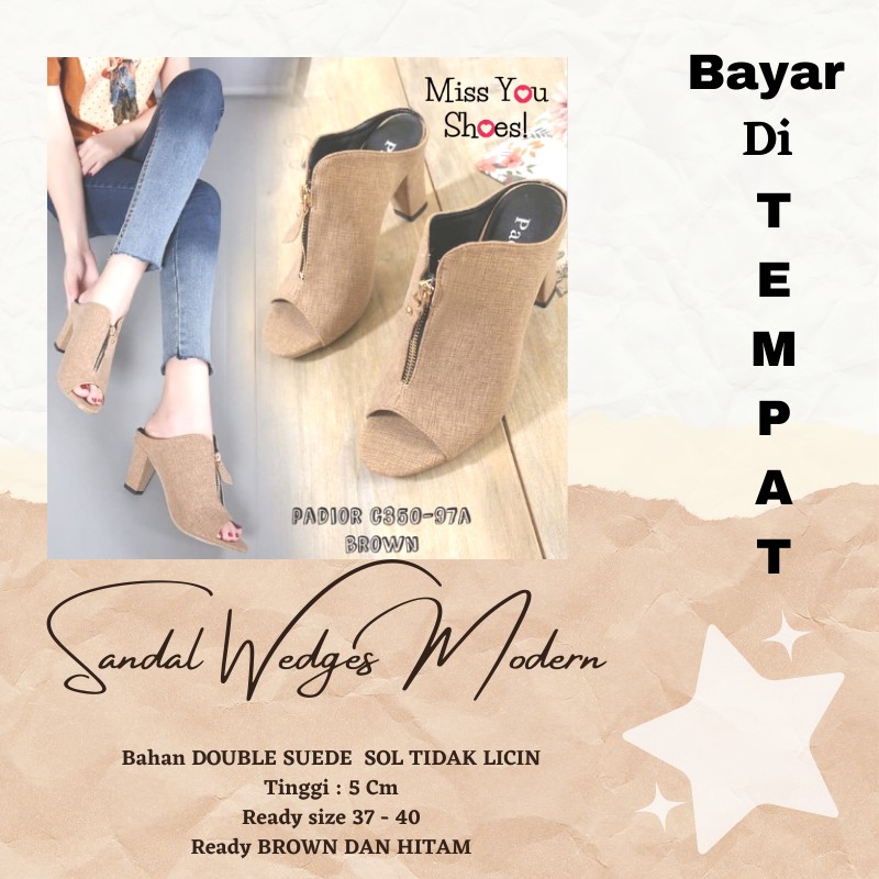 SANDAL REMAJA KEKINIAN MASA KINI MURAH READY SANDAL CEWEK KEREN TREND KEKINIAN BANGET