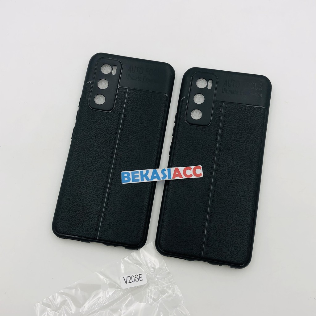 SILIKON VIVO V20 SE AUTO FOCUS / CASE VIVO V20 SE MOTIF KULIT