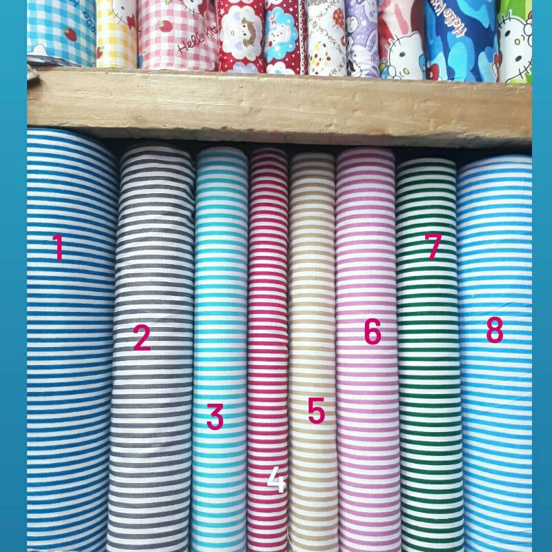 Bahan katun salur/Katun Jepang/Bahan katun salur print