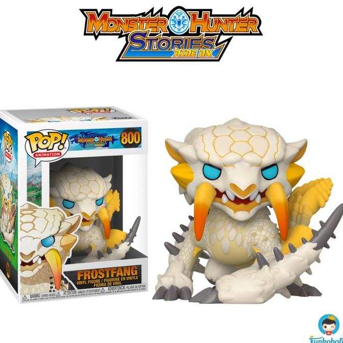 BEST SELLER FUNKO POP ANIMATION MONSTER HUNTER STORIES RIDE ON - FROSTFANG #800 HAPPY SHOPING