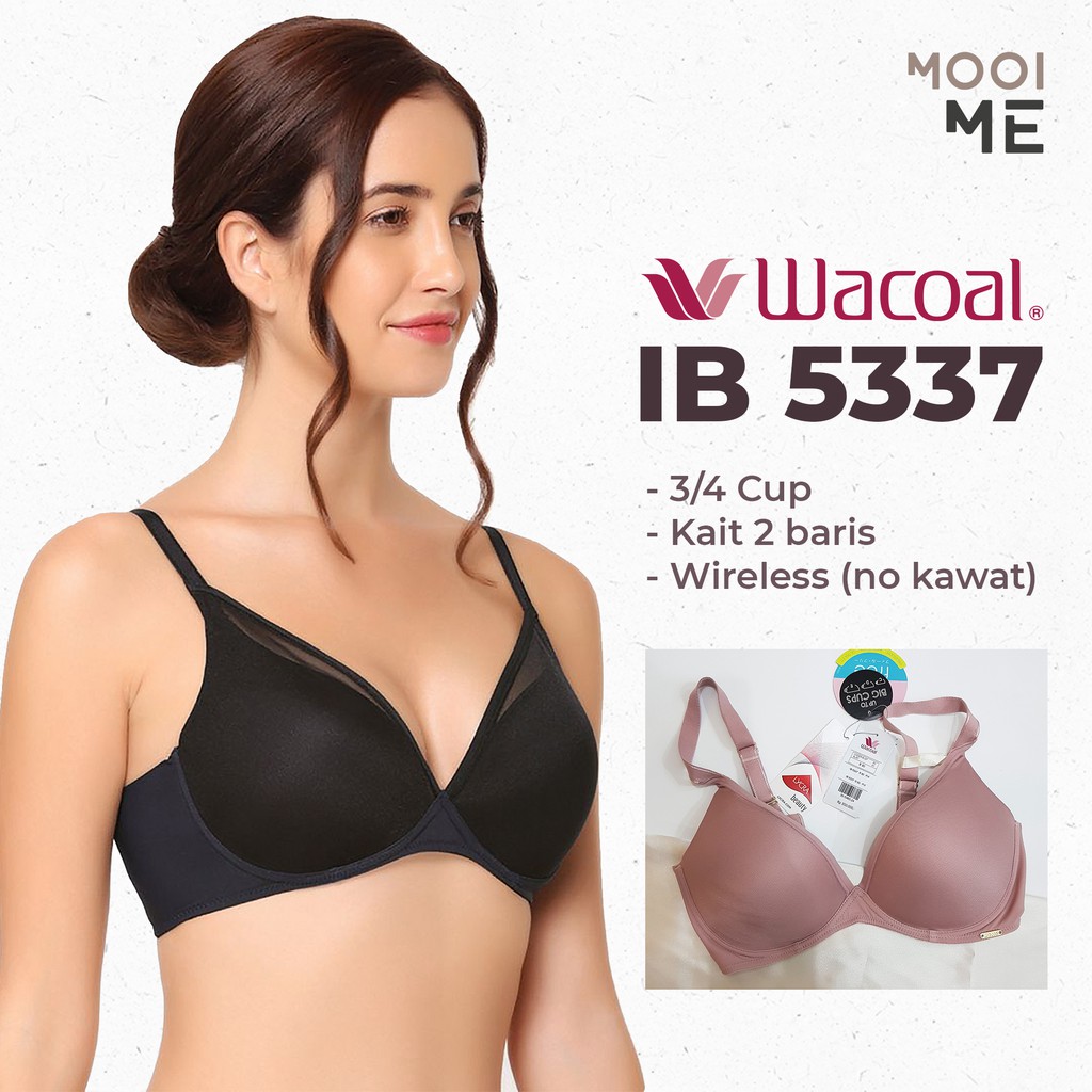 Wacoal Feel Free Wireless 3/4 Cup Bra IB 5337