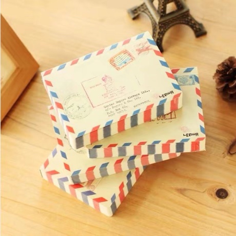 

Memo Pack Airmail Coklat Tulis Pesan dan Journaling dengan Sentuhan Vintage