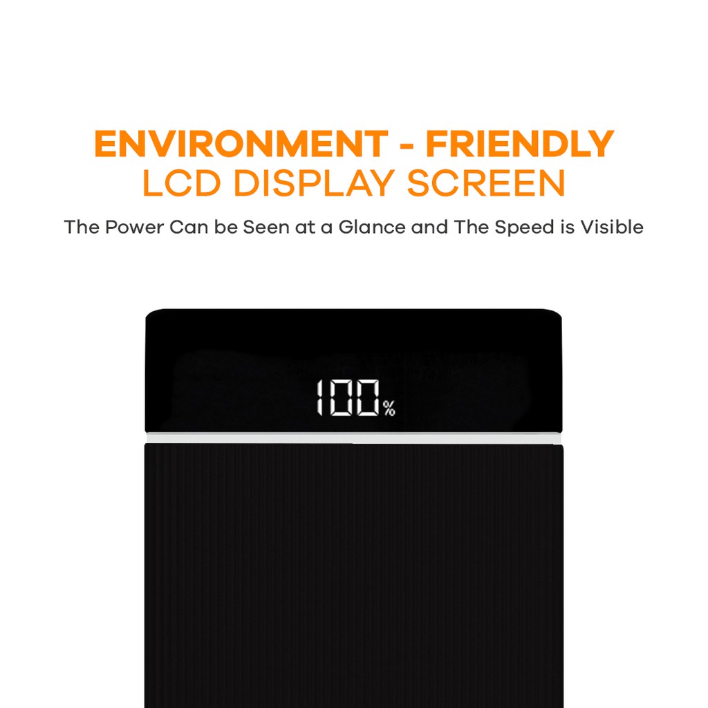 Powerbank 20000 MaH QC 3.0 with PD - JETE B1  - Garansi Resmi  25 Bulan