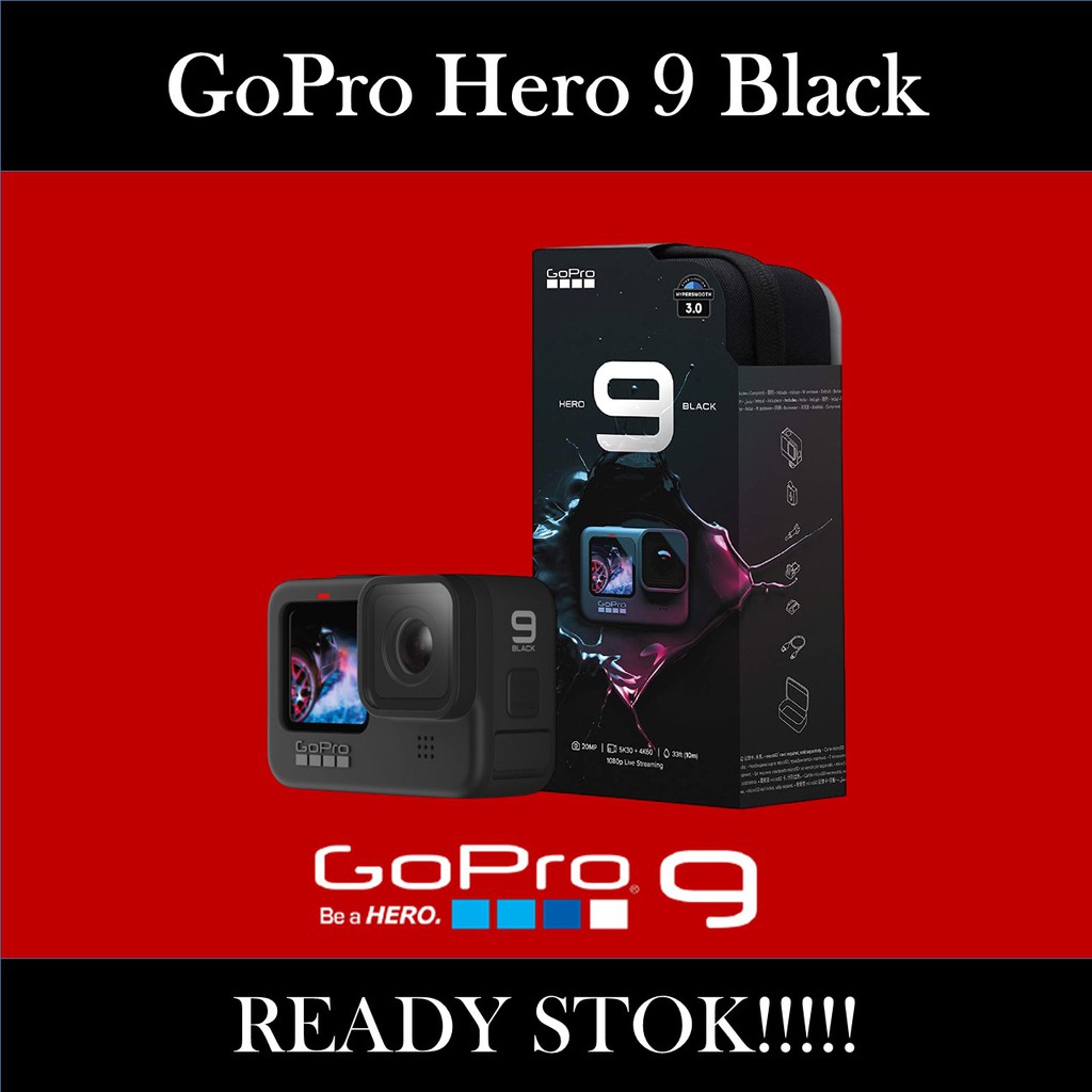 GoPro Hero 9 Black SPECIAL    BUNDLE Action Camera Go Pro