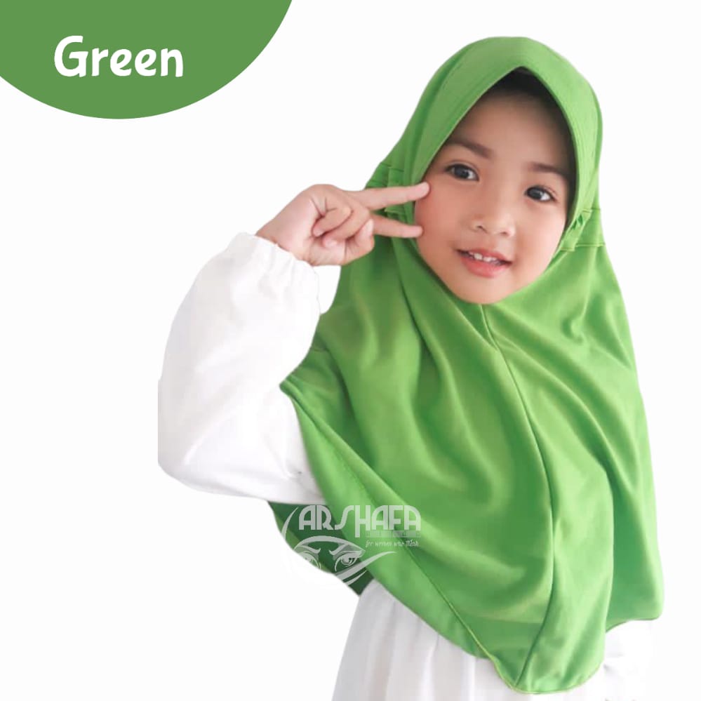 HIJAB ANAK - MISHA DAILY HIJAB - KAOS PE