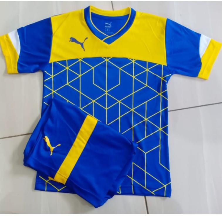 TiK ✔ baju bola anak anak jersey setelan futsal pakaian olahraga kids jaman now baju team futsal ter