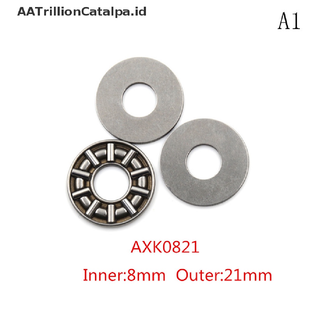 (Aatrillioncatalpa) Axk0821 - Axk2542 Thrust Needle Roller Bearing Dengan Dua Ring