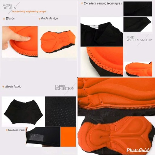 Celana dalam sepeda Padding busa 3d spons gel pendek ketat gunung mtb seli roadbike bib shorts kolor