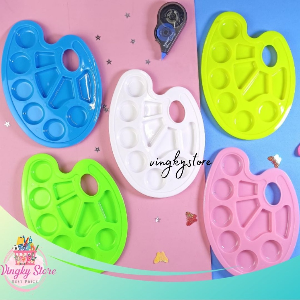

Palet / Tempat Cat Air Butterfly Oval