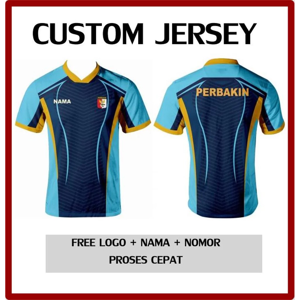Baju Kaos Jersey Perbakin 567 Printing Custom