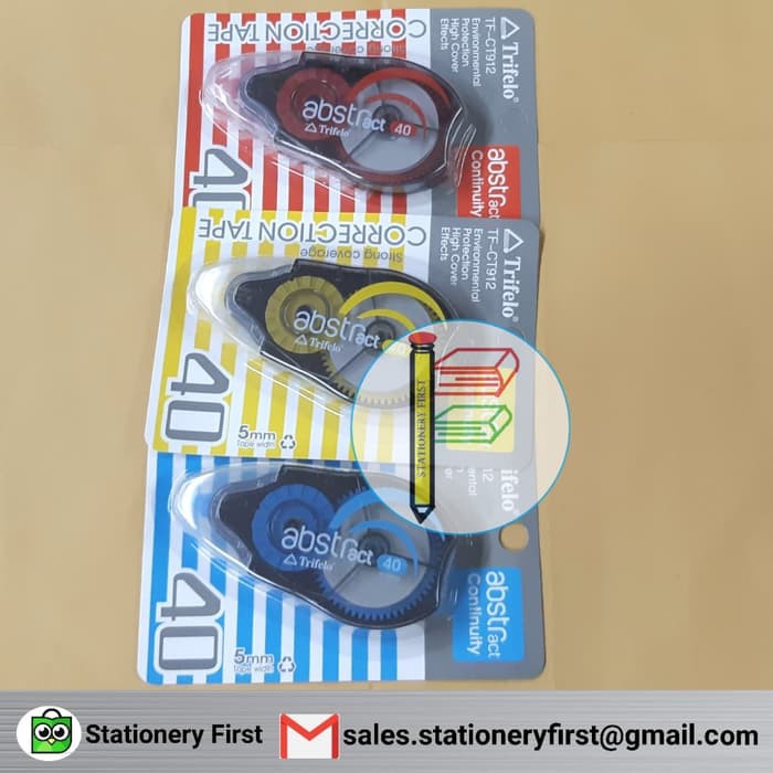 

Tipex Kenko - Refill Tipex Tombow - Correction Tape Correction Tape 40M Tf-Ct912 Trifelo Ecer Produk