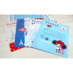 

Korean Stationary Nixnox Folder File Pura Girl A4 4 Slip Tk12-81 (335)