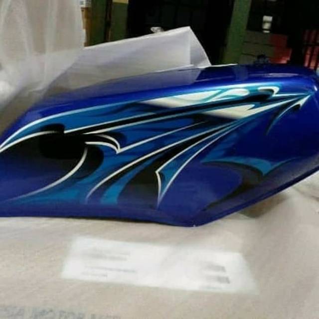 TANGKI BENSIN RX KING 2006 BIRU TANGKI RX KING BIRU ORI YAMAHA YGP