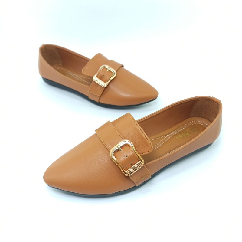 Andas Andis - Sepatu Flatshoes Pantofel Wanita Korry