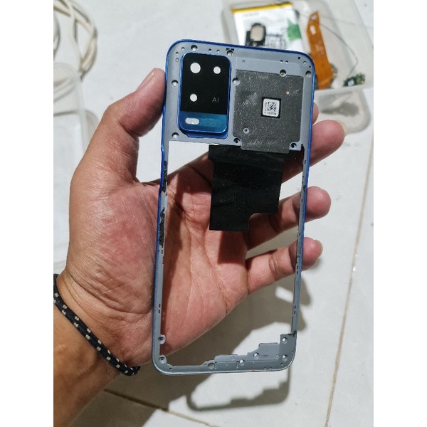 KACA KAMERA TULANG TENGAH OPPO A54 ORI COPOTAN