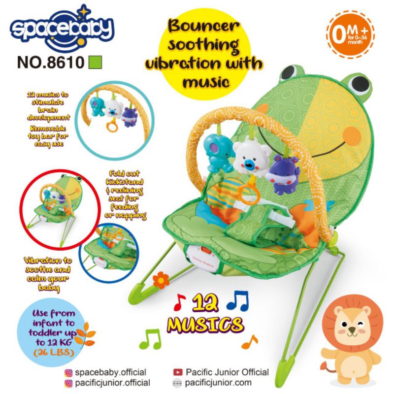 READY BOUNCER SPACEBABY 8610/SPACEBABY  up to 12kg