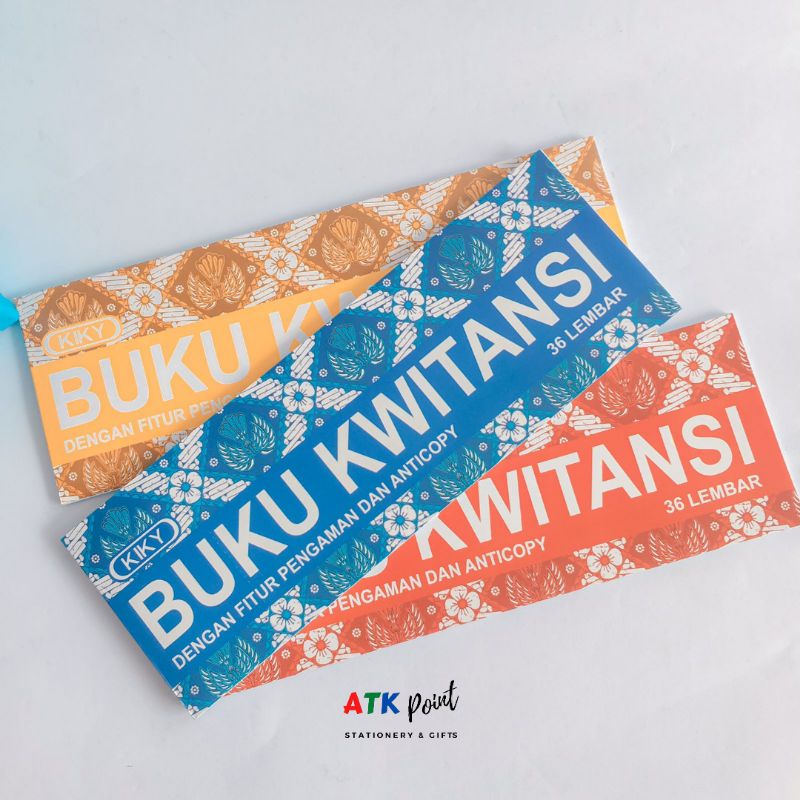 

ATK-POINT | KIKY Buku Kwitansi kecil 36 lembar