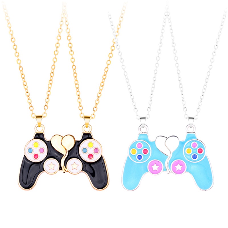 Kalung Rantai Dengan Liontin Game Console 2 Warna Untuk Wanita