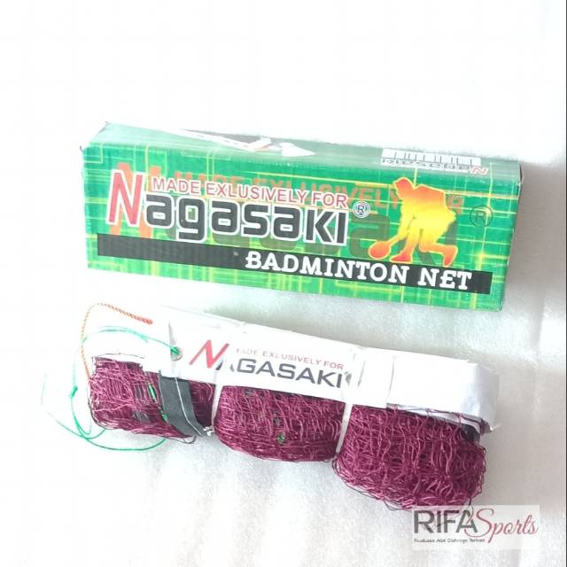 Net Badminton/ Net Bulutangkis/ Badminton Net Nagasaki Original