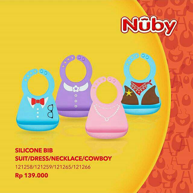 Nuby Silicone bib