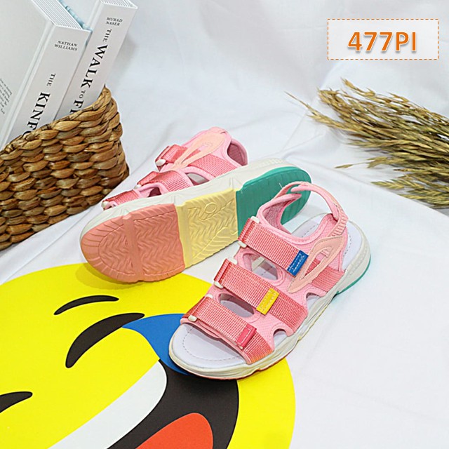 Sandal Anak Cewek Cowok Fula Rainbow Fashion Korea - 477