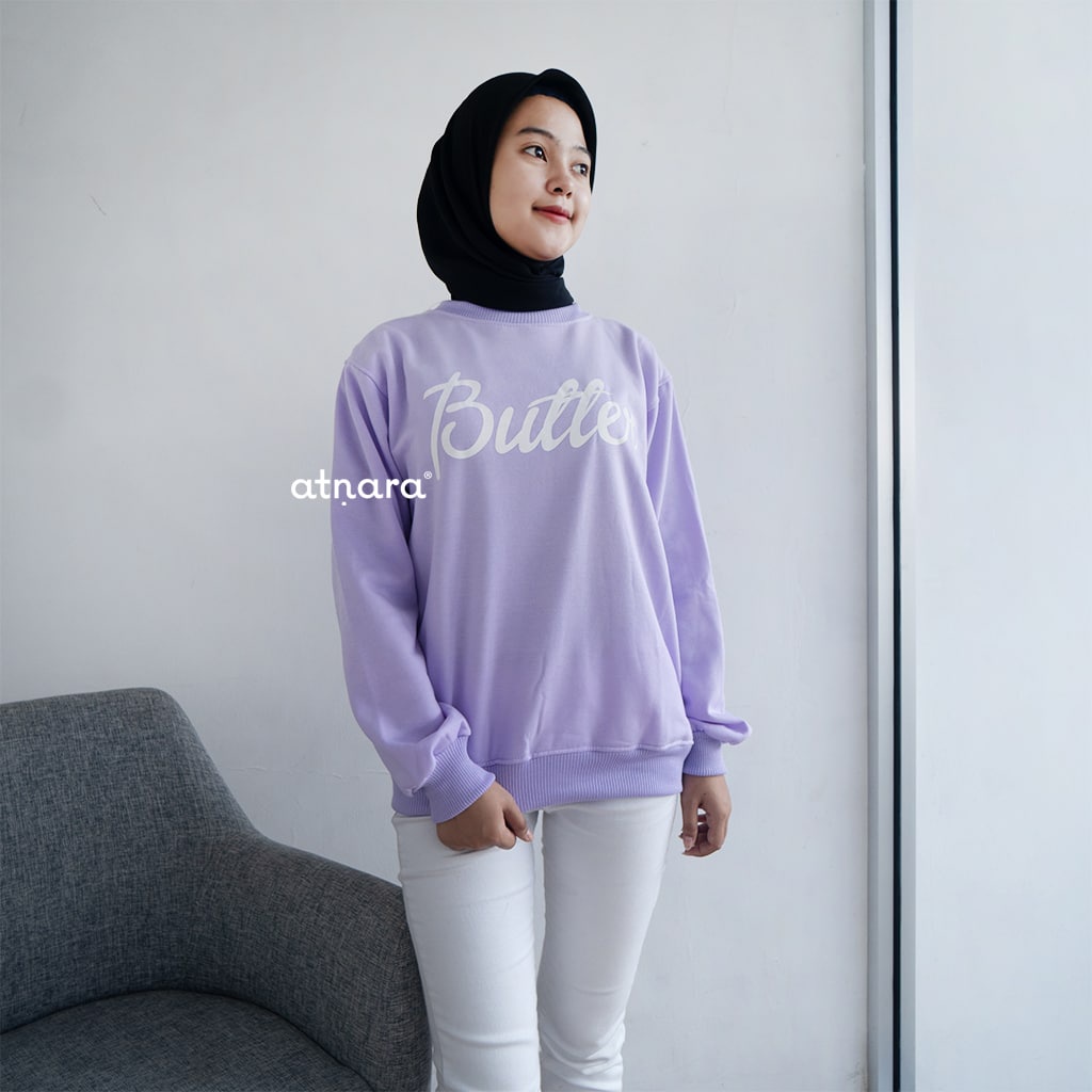 Nara Grosir - Butter Sweater l Sweater Polos l Sweater Pria dan Wanita