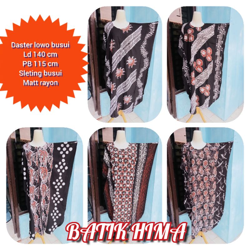 Daster Lowo cap/daster Lowo jumbo daster premium daster pekalongan READY STOK