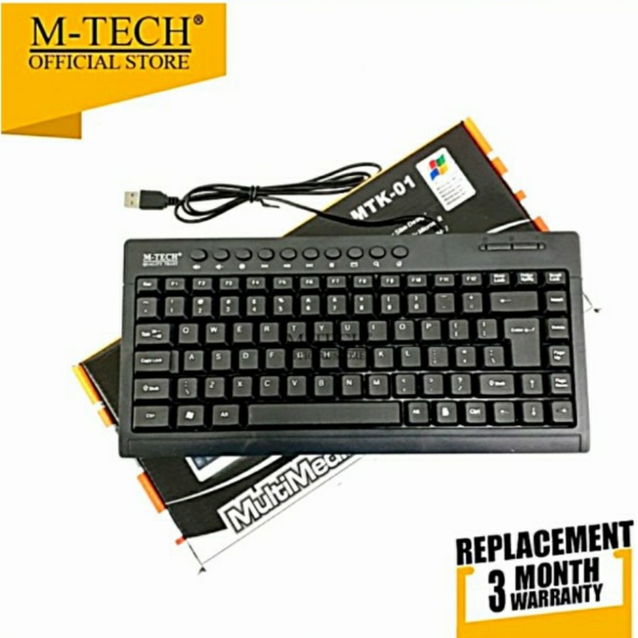 keyboard mini slim M-Tech MTK-01 multimedia