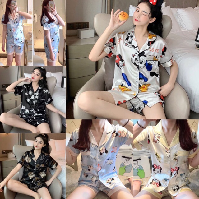 PIYAMA SATIN  / Baju tidur dewasa satin import
