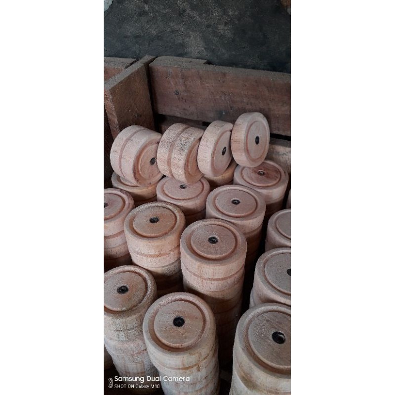 3set ban kayu miniatur truk bus truck