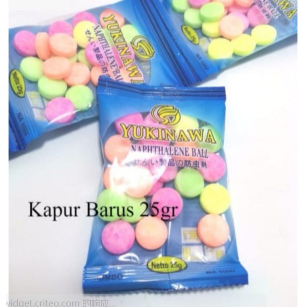 KAMPER KAPUR BARUS EKONOMIS PACK 25 GRAM GROSIR TERMURAH