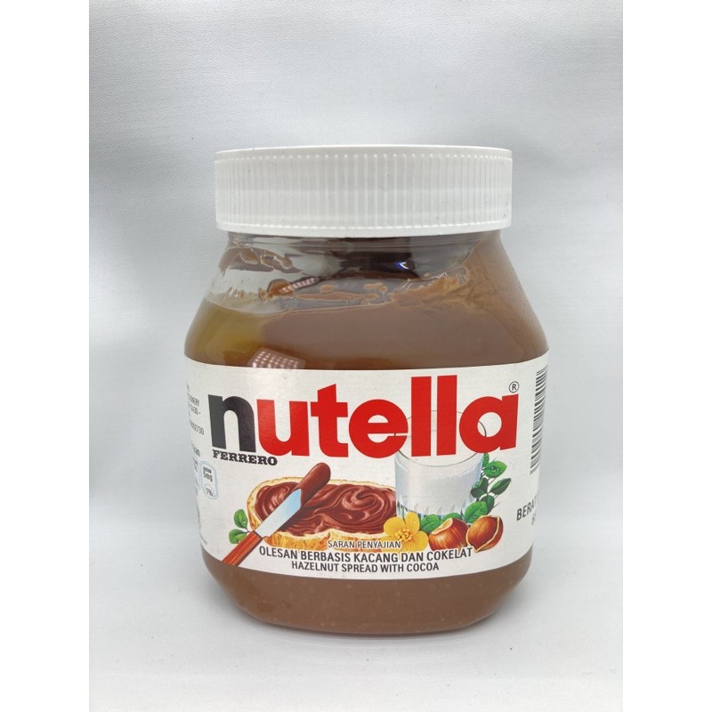 

Nutella Ferrero Kacang dan Cokelat SELAI ROTI 680gr barcode 8000500220412