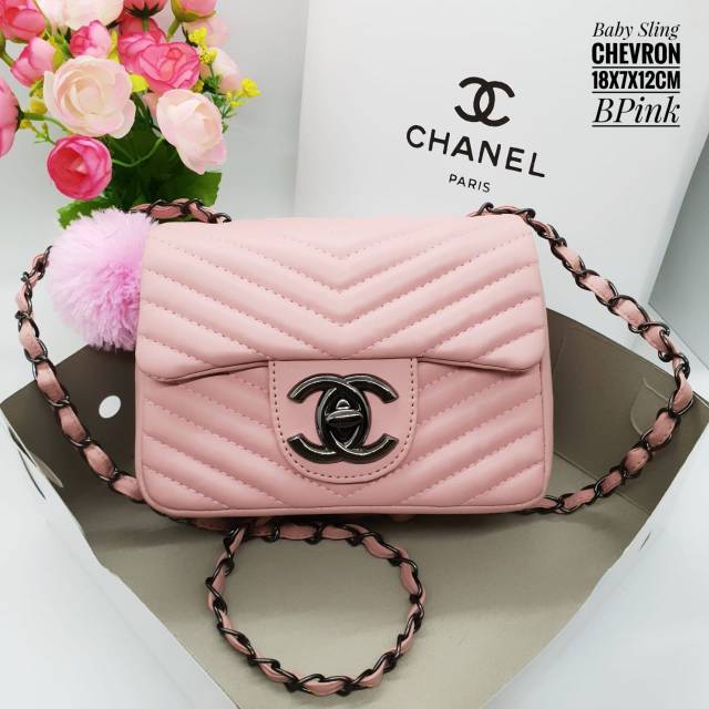 chanel baby sling