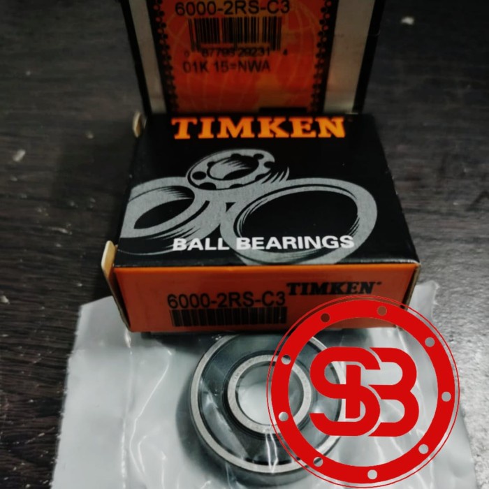 Bearing 6002 2RS / 6002 2RS C3 TIMKEN ORIGINAL