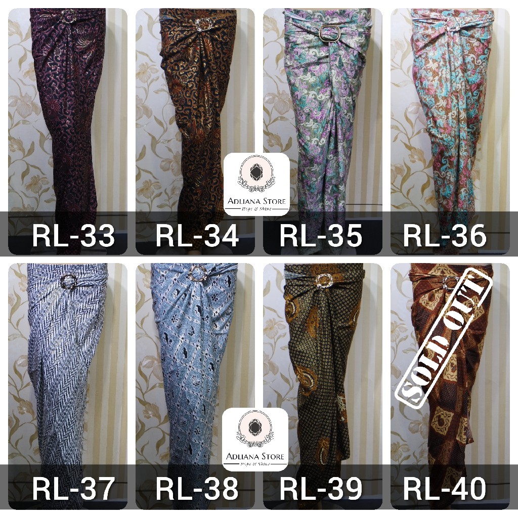 (COD) Rok Lilit Batik - Original / Bawahan Kebaya / Bawahan Batik/ Rok Batik Lilit HANANIA KEBAYA COLLECTIONS