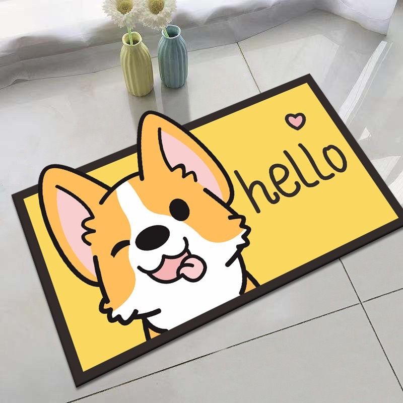 KESET KAKI ANTI SLIP ESTETIK KARAKTER LUCU HOME DECOR KAWAII 40x60cm