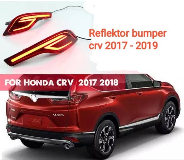 Lampu bumper belakang CRV Turbo 2017-2019