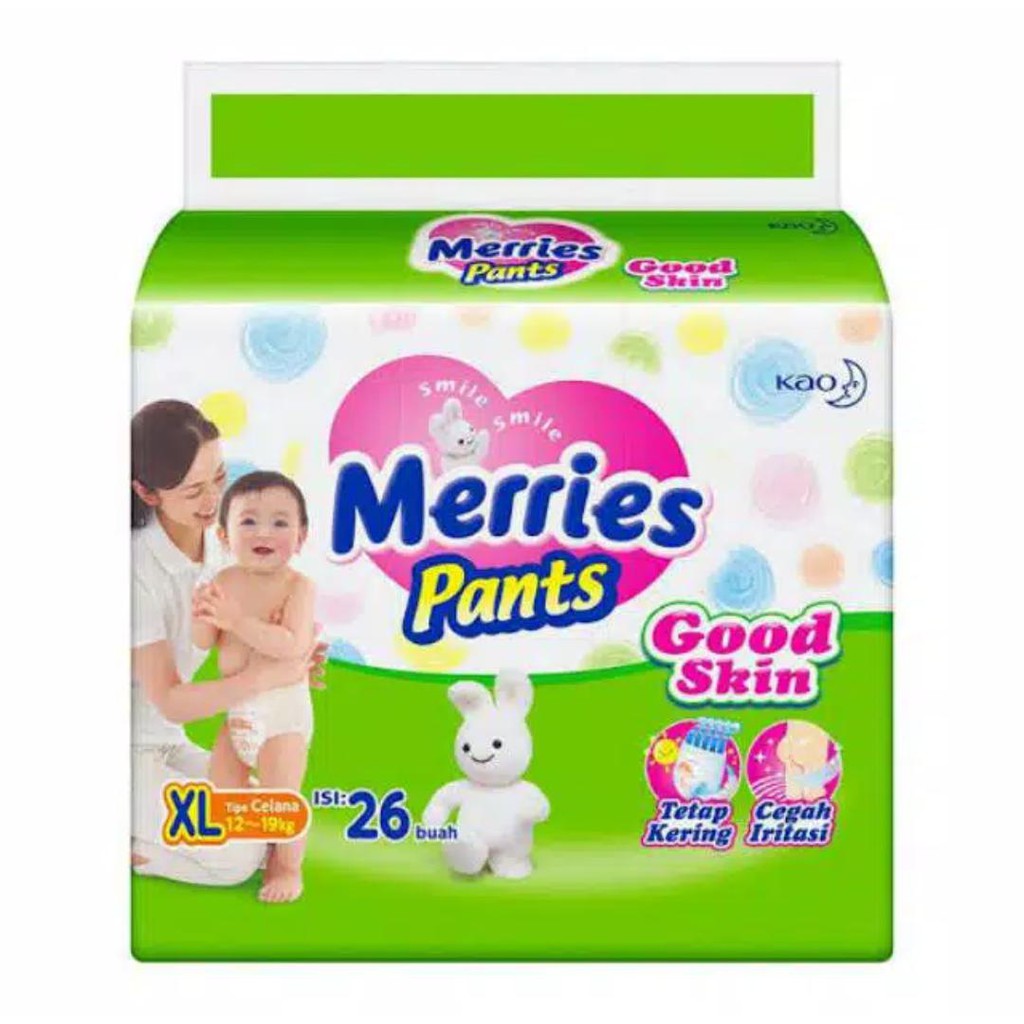 TERMURAH TERLARIS MERRIES Daypants XL isi 26