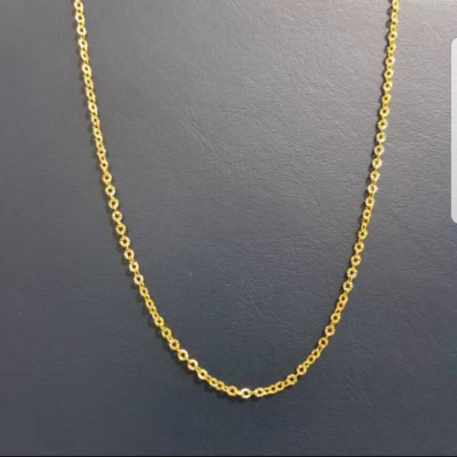 Kalung Fancy Emas asli model elegan
Panjang