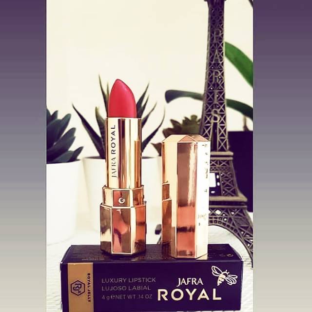 Royal Jelly Luxury Lipstik Jafra |Coral Chic|