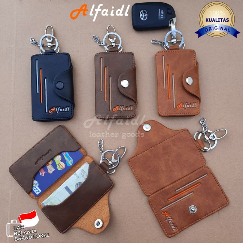 TERLARIS Dompet STNK MOBIL/MOTOR Gantungan Kunci MOBIL/MOTOR Dompet MOBIL/MOTOR Original Alfaidl