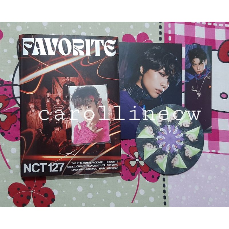 [READY STOCK + ROLLED POSTER] NCT 127 FAVORITE ALBUM CATHARSIS VER UNSEALED MARK CATHARSIS TAEYONG B