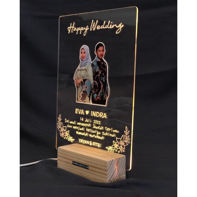 AKRILIK CUSTOM FOTO LED