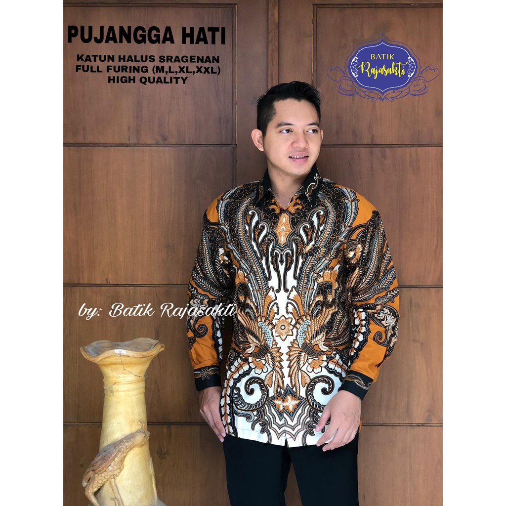 WIKRAMA LAWAS RAJASAKTI KEMEJA BATIK SOLO PRIA LENGAN PANJANG LAPIS FURING ATASAN BATIK PREMIUM MODERN KATUN HALUS BAHUWIRYA  BANAMITRA BANAMITRA PUTIH BANGSAWAN BAYU PUTRA BERLIAN BIRU BHARATAYUDA BIMASENA BIRENDRA BIRU INDAH BRAHMAKERTA BRAHMAKERTA