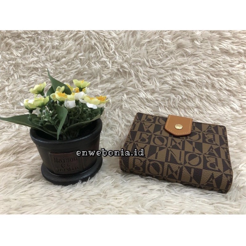 new dompet bonia mono lipat