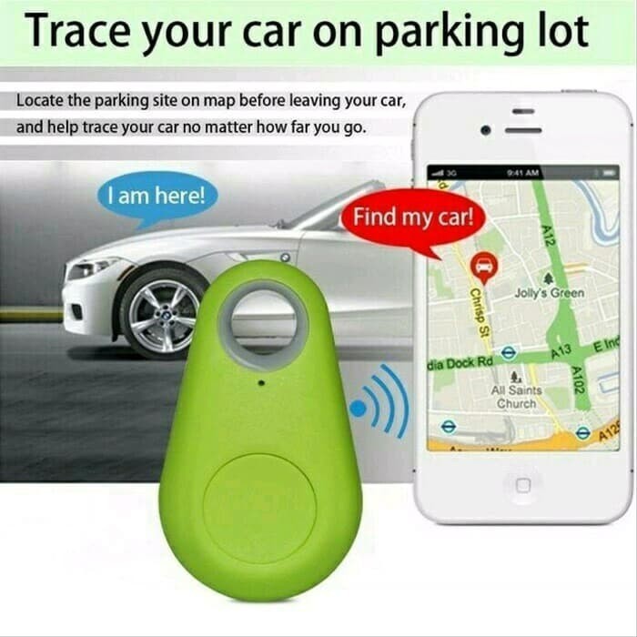 GPS Seeker Tracker Bluetooth Wireless - Item Searcher ANTI-THEFT