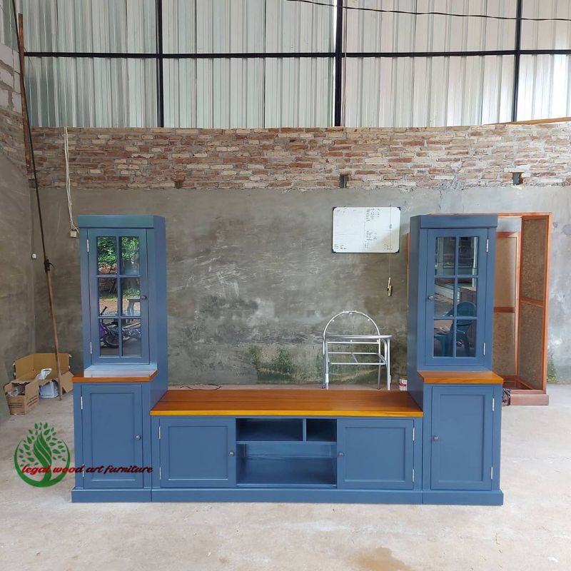 Perlengkapan Rumah/Kabinet tv/Lemari tv/Kabinet jati/Lemari jati/kabinet tv bufet minimalis