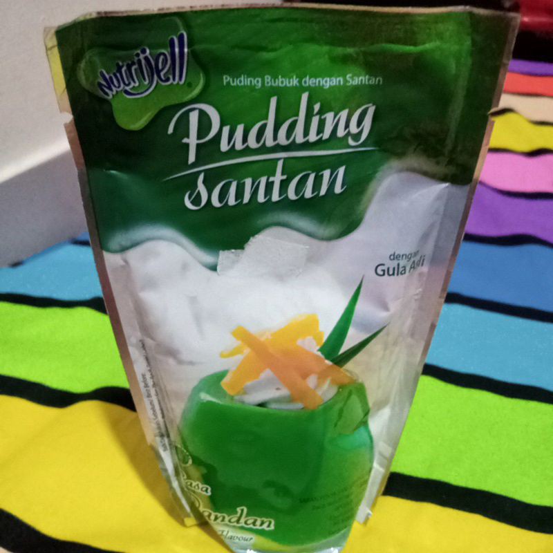 

puding santan nutrijell rasa pandan paling murah