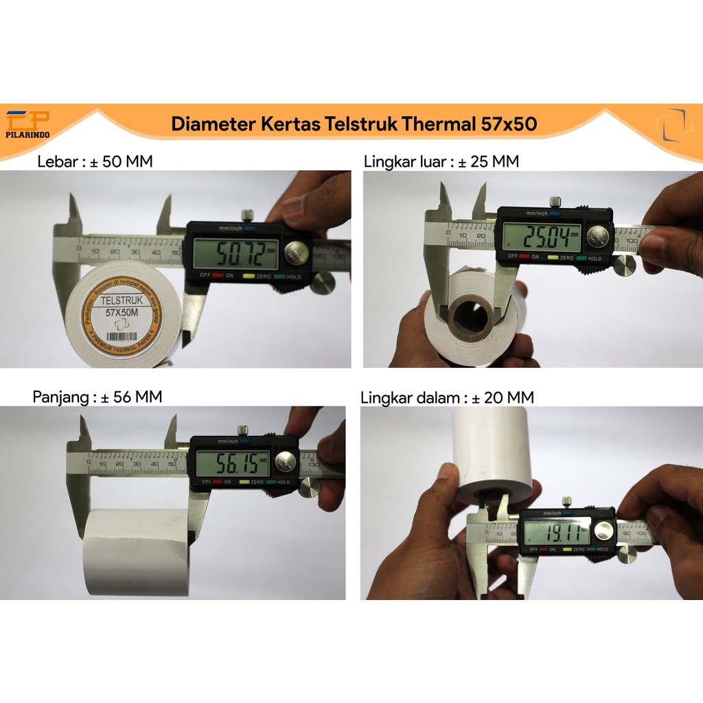 

Kertas Struk kasir /Struk Thermal 57x50