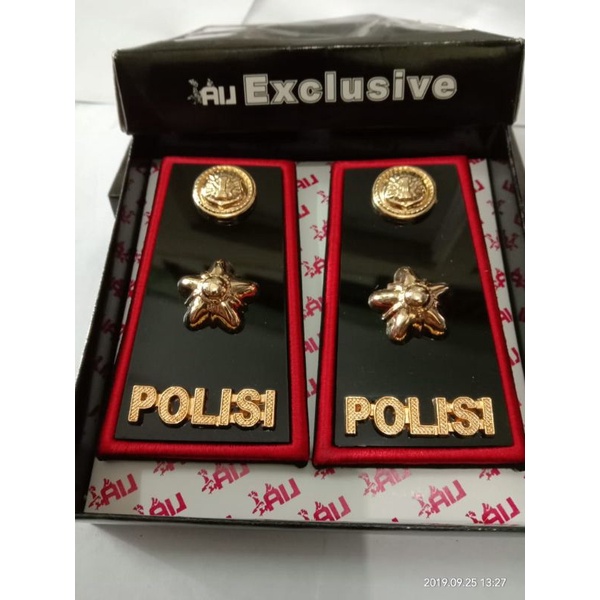 TPH Exclusive LUX Polisi KOMPOL CATUR -Pangkat PDH KOMPOL MERAH -TPH KOMPOL POLISI